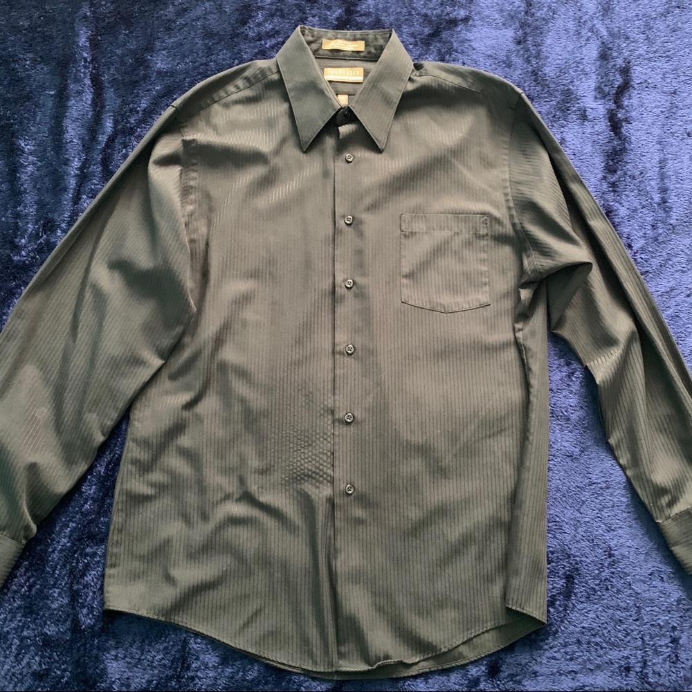 Van Heusen black dress shirt